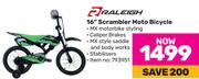 Raleigh 16" Scrambler Moto Bicycle