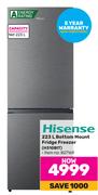Hisense 223L Bottom Mount Fridge Freezer H310BIT