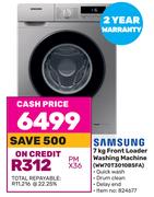 Samsung 7Kg Front Loader Washing Machine WW70T3010BSFA