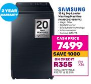 Samsung 15Kg Top Loader Washing Machine WA15CG5745BVFA