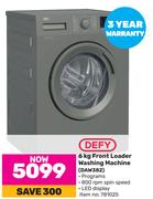 Defy 6Kg Front Loader Washing Machine DAW382
