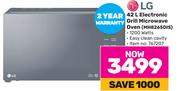 LG 42L Electronic Grill Microwave Oven MH8265DIS