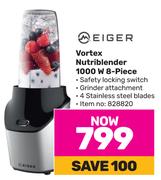 Eiger Vortex Nutri Blender 1000W 8 Piece