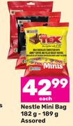 Nestle Mini Bag Assorted-182g-189g Each