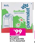 Parmalat Ever Fresh Milk Assorted-6 x 1L