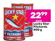 Lucky Star Pilchards-400g Each