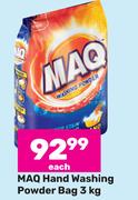 Maq Hand Washing Powder Bag-3Kg Each