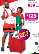 Elf Or Santa Apron