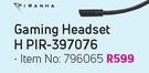 Piranha Gaming Headset H PIR-397076