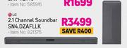 LG 2.1 Channel Soundbar SN4.DZAFLLK