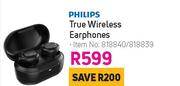 Philips True Wireless Earphones