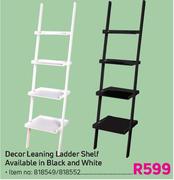 Decor Leaning Ladder Shelf