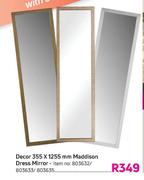 Decor 355 x 1255mm Madison Dress Mirror
