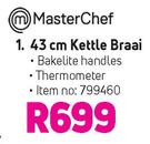Master Chef 43cm Kettle Braai