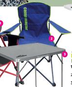 Camp Master Hard Arm Chair