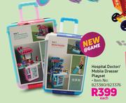 Hospital Doctor/Mobile Dresser Playset-Each