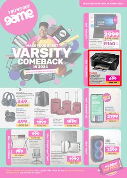 Game : Make Your Great Varsity Comeback In 2024 (21 February - 10 March 2024), page 1