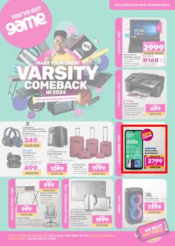 Game : Make Your Great Varsity Comeback In 2024 (21 February - 10 March 2024), page 1