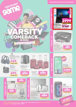 Game : Make Your Great Varsity Comeback In 2024 (21 February - 10 March 2024), page 1
