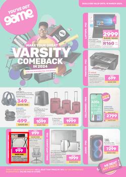 Game : Make Your Great Varsity Comeback In 2024 (21 February - 10 March 2024), page 1