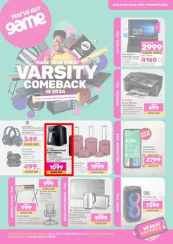 Game : Make Your Great Varsity Comeback In 2024 (21 February - 10 March 2024), page 1