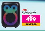 JVC 4" Wireless Speakers 
