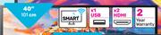 Smasung 40"(101 cm) N5300 Series 5 Flat FHD Smart TV 40N5300