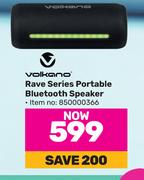 Volkano Rave Series Portable Bluetooth Speaker 