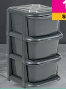 Bigjim 3-Drawer Chest (Black)