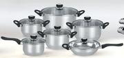 Koga 6-Piece Stainless Steel Cookware Set