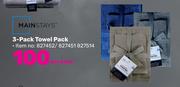 Mainstays 3 Pack Towel Pack-Per Pack