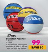 Shoot Basketball Assorted-Each