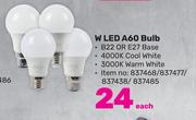 Eurolux A60 Bulb-Each