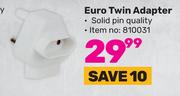 Power Worx Euro Twin Adapter