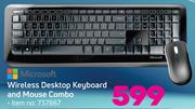 Microsoft Wireless Desktop Keyboard And Mouse Combo