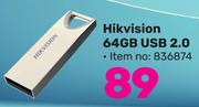 Hikvision 64GB USB 2.0 836874