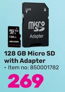 128GB Micro SD With Adapter 850001782