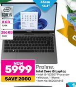 Proline 14.1"(35cm) Intel Core i5 Laptop