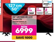 LG 50"(127 cm) UR7300 4K UHD Smart TV 50UR73006LA