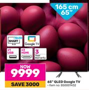 TCL 65"(165cm) QLED Google TV
