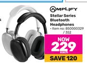 Amplify Stellar Series Bluetooth Headphones-Each