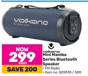 Volkano MiniMamba Series Bluetooth Speaker-Each