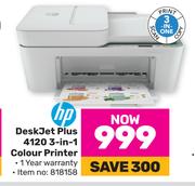 HP Desk Jet Plus 4120 3-In-1 Colour Printer