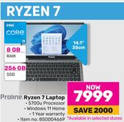 Proline 14.1"(35cm) Ryzen 7 Laptop
