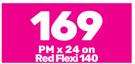Honor X5 Plus Smartphone-On Red Flexi 140