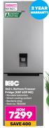 KIC Bottom Freezer Fridge KBF 639 ME-362Ltr