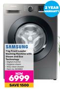 Samsung Front Loader Washing Machine With Steam And Eco Technology