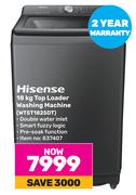 Hisense Top Loader Washing Machine WT5T1825DT-18Kg