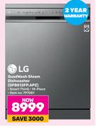 LG Quad Wash Steam Dishwasher DFB512FP.APZ
