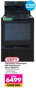 Defy Thermofan + Kitchenaire 600 Solid Electric Stove DSS697